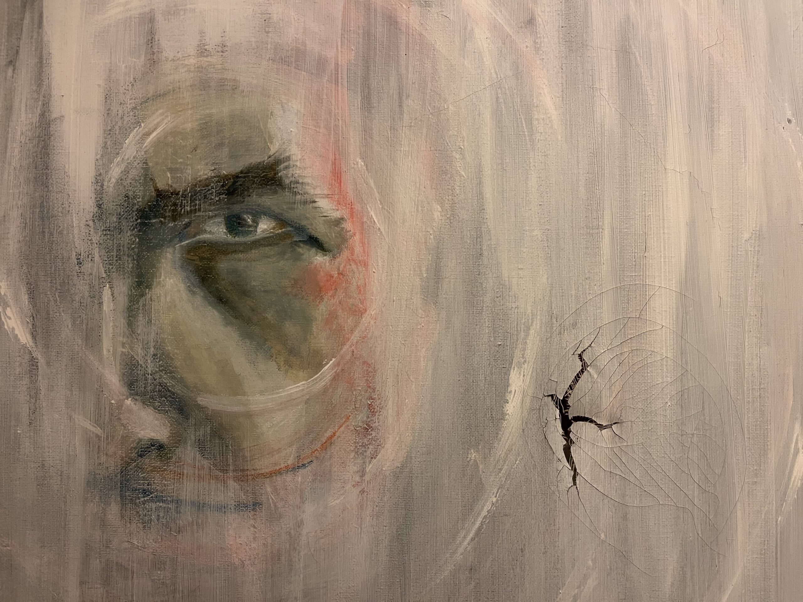 Rage (self portrait)